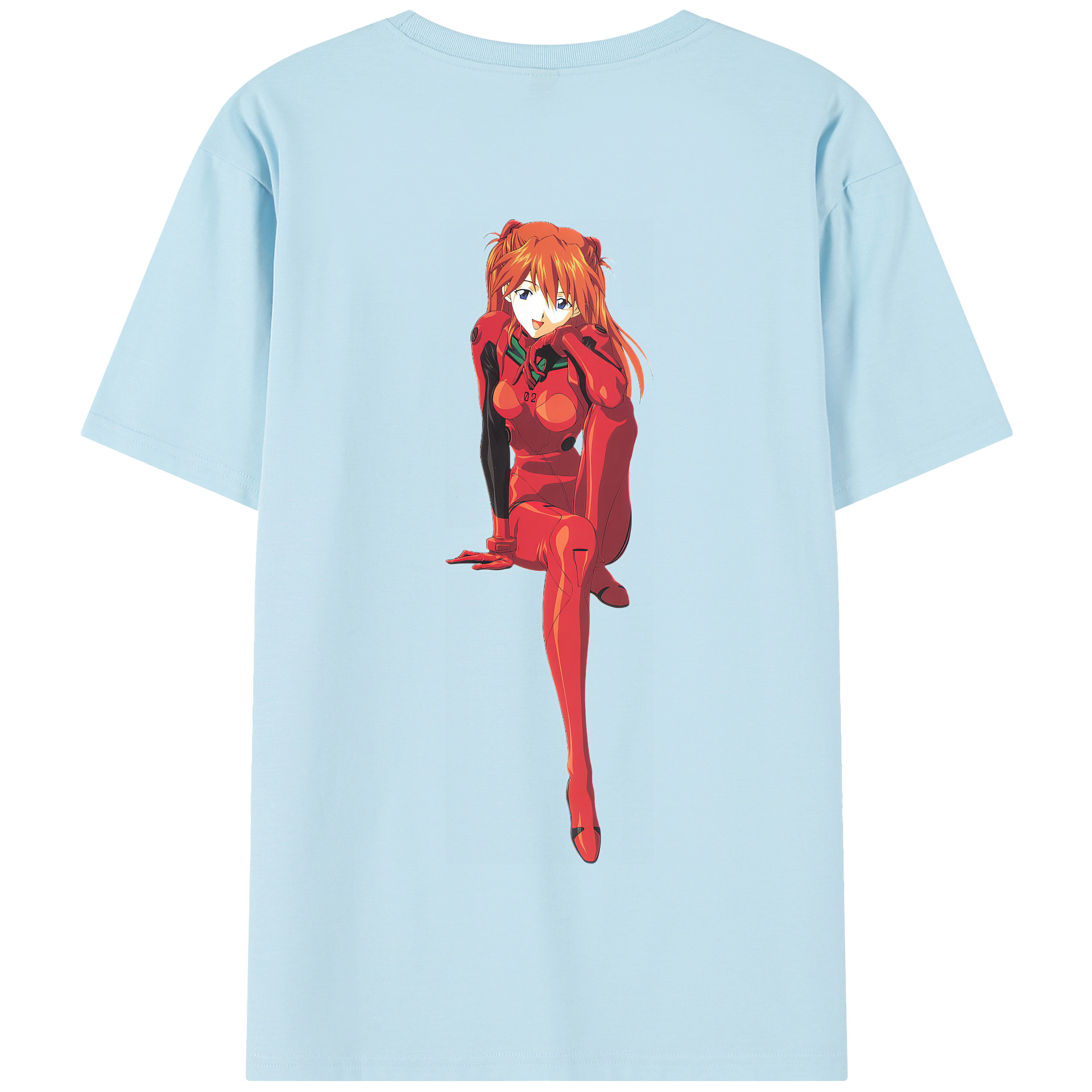 （画像用） EVA 新世紀エヴァンゲリオン 綿100％半袖Tシャツ（背面プリント）